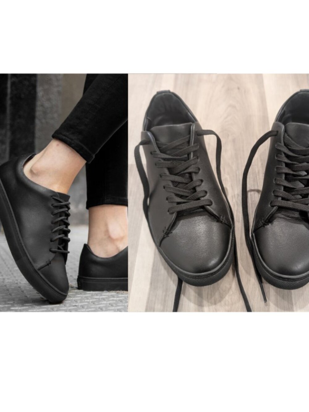 Thursday Boot Company | Women's Premier Low Top Sneakers In Black Vachetta